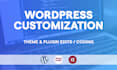customize your wordpress website theme or plugin