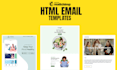build responsive HTML emails templates