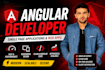 develop and optimize angular single page applications and web apps