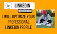 do linkedin profile optimization