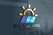 design high quality solar panel logo with express delivery