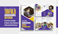 create an eye catching trifold brochure to promote your brand
