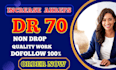 increase ahrefs domain rating ahrefs dr 70