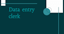 do credible data entry