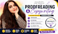 professionally proofread and copy edit your work