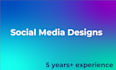 design attractive social media posts