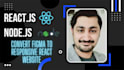 develop your application figma to react js and react native