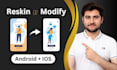 reskin codecanyon app in 1 day