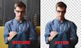 remove the background of 10 images