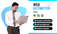 create a web automation bot