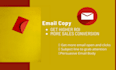 write 5 emails as email copywriter