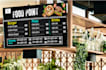 design TV screen and digital menu
