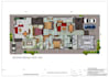 redraw 2d floor plan for real estate agent