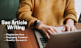 do seo friendly blogs and articles within 24hrs