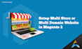 setup multi store or multi domain website in magento 2