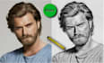 convert a personal photo into a professional drawing