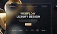 create luxury and premium webflow website