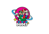 design awesome mushroom characters logo