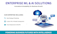 deliver enterprise machine learning and ai solutions