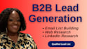 build a prospect email list and do b2b lead generation