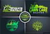 create landscape, trimming, agriculture and lawn care logo