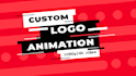 create a professional custom logo animation