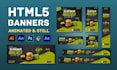 create html5 banner or animated html5 banner ads