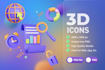 create modern 3d icons for your website and apps