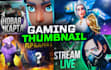 create youtube gaming thumbnail