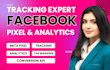 fix or setup facebook pixel google analytics 4 ecommerce conversion API tracking