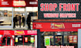 design window graphics, shop front, storefront, signage, store graphics