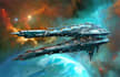 draw  high quality robot, mecha, spaceship concepts