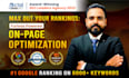 run monthly SEO package for googles rankings with high quality backlinks
