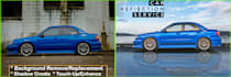 automotive car photo editing background remove or retouching and shadow service