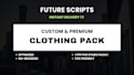 create a fivem exclusive clothing pack with 4k files