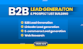 do targeted b2b leads and web research