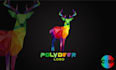 modern 3d geometric polygonal and low poly business logo