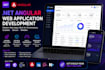 develop net core and angular web applications