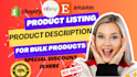 write selling SEO optimized product description