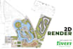 render site plans, office, homes and landscape