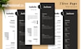 create a professional CV designs