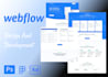 build responsive webflow website