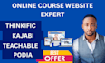 do kajabi, thinkific, teachable, kajabi virtual assistant online course