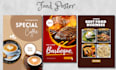 food poster design,flyer design
