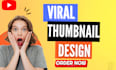 design viral yt thumbnail