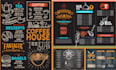 do restaurant menu design, food menu, digital menu board