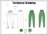 design tech packs and technical drawing