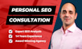 provide an expert SEO consultation via zoom