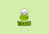 design attractive burger place frog logo