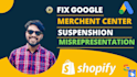 fix google merchant center errors